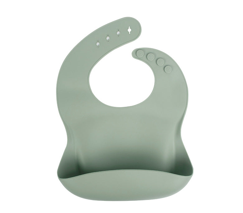 Waterproof, Silicone Baby Bib