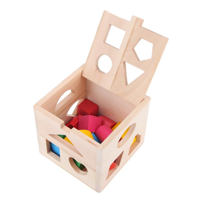 Matching Box Wooden Shape Sorter