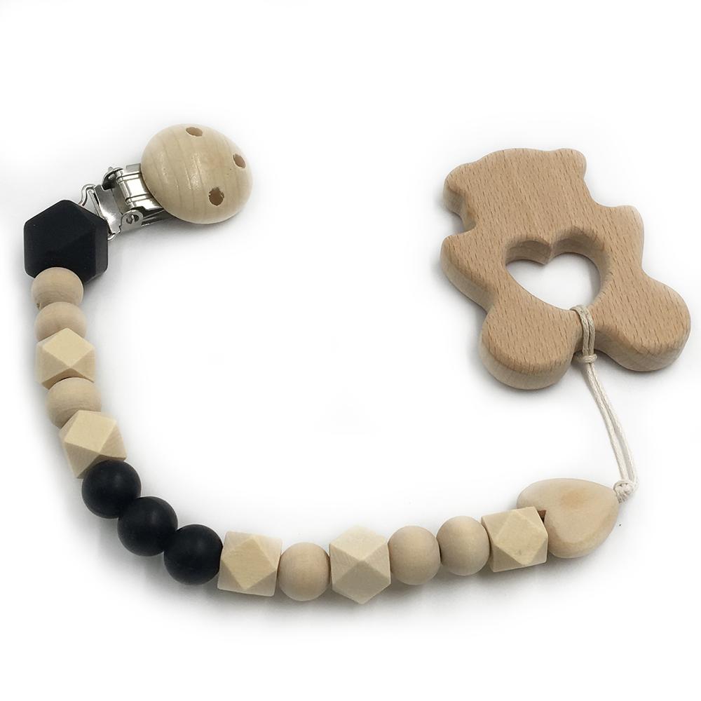 2 Piece, Organic Wooden Animal Teether