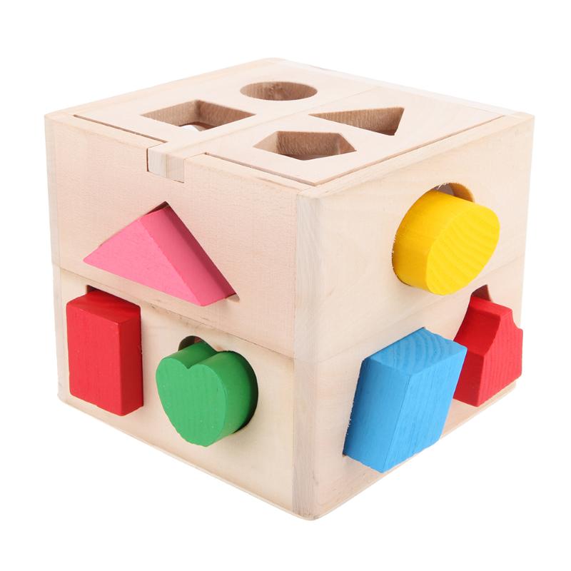 Matching Box Wooden Shape Sorter