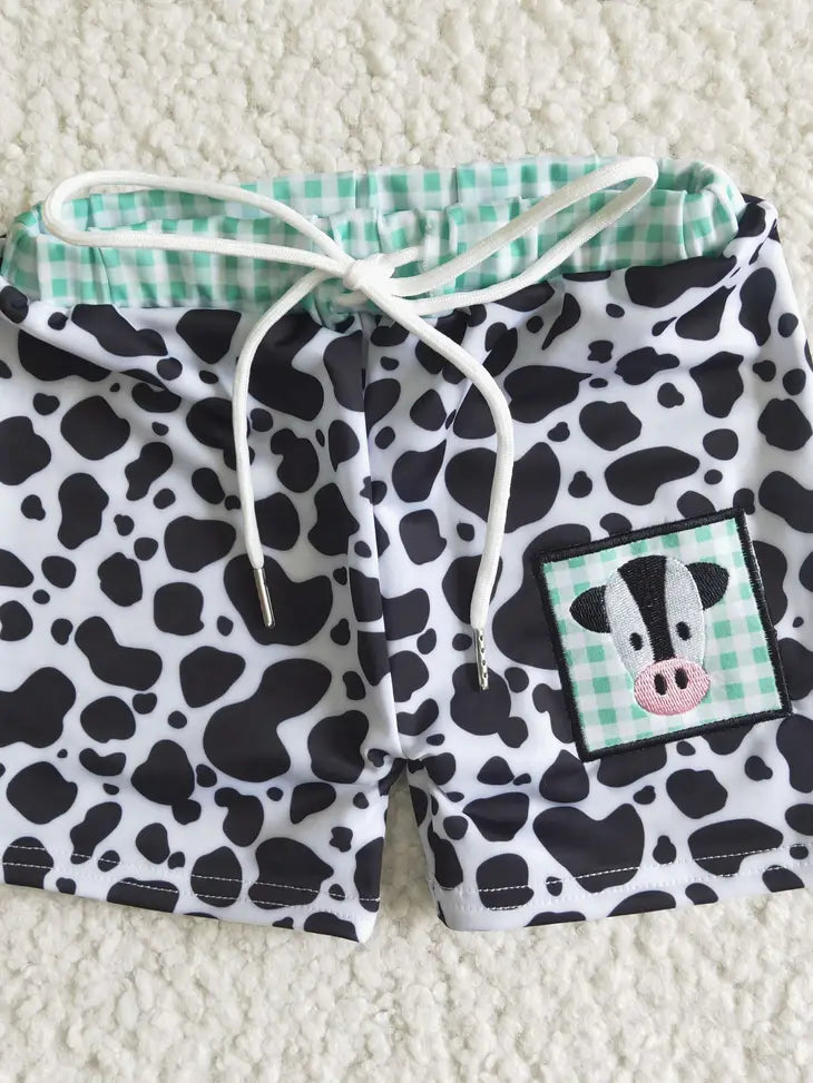 Cow Print Trunks