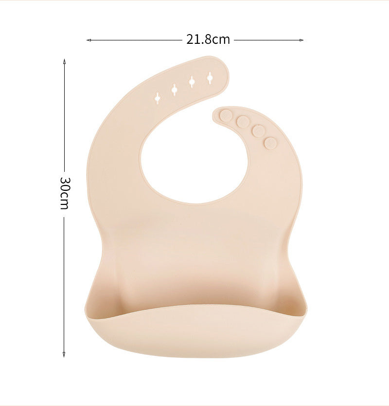 Waterproof, Silicone Baby Bib