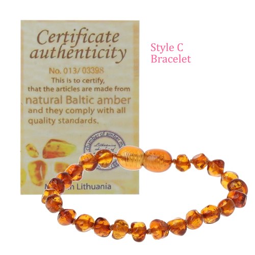 Amber Teething Bracelet